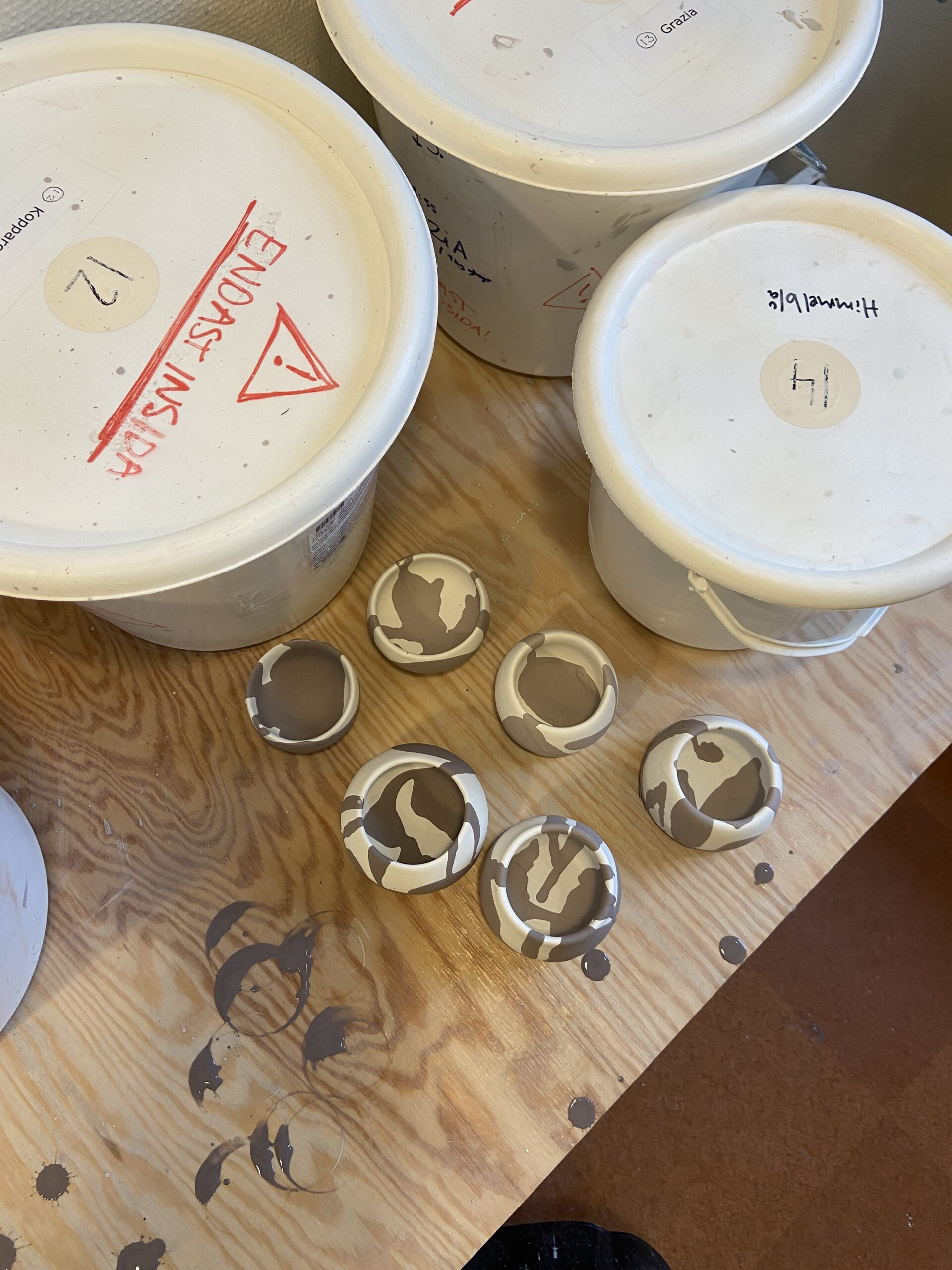 keramik och doppglasyr