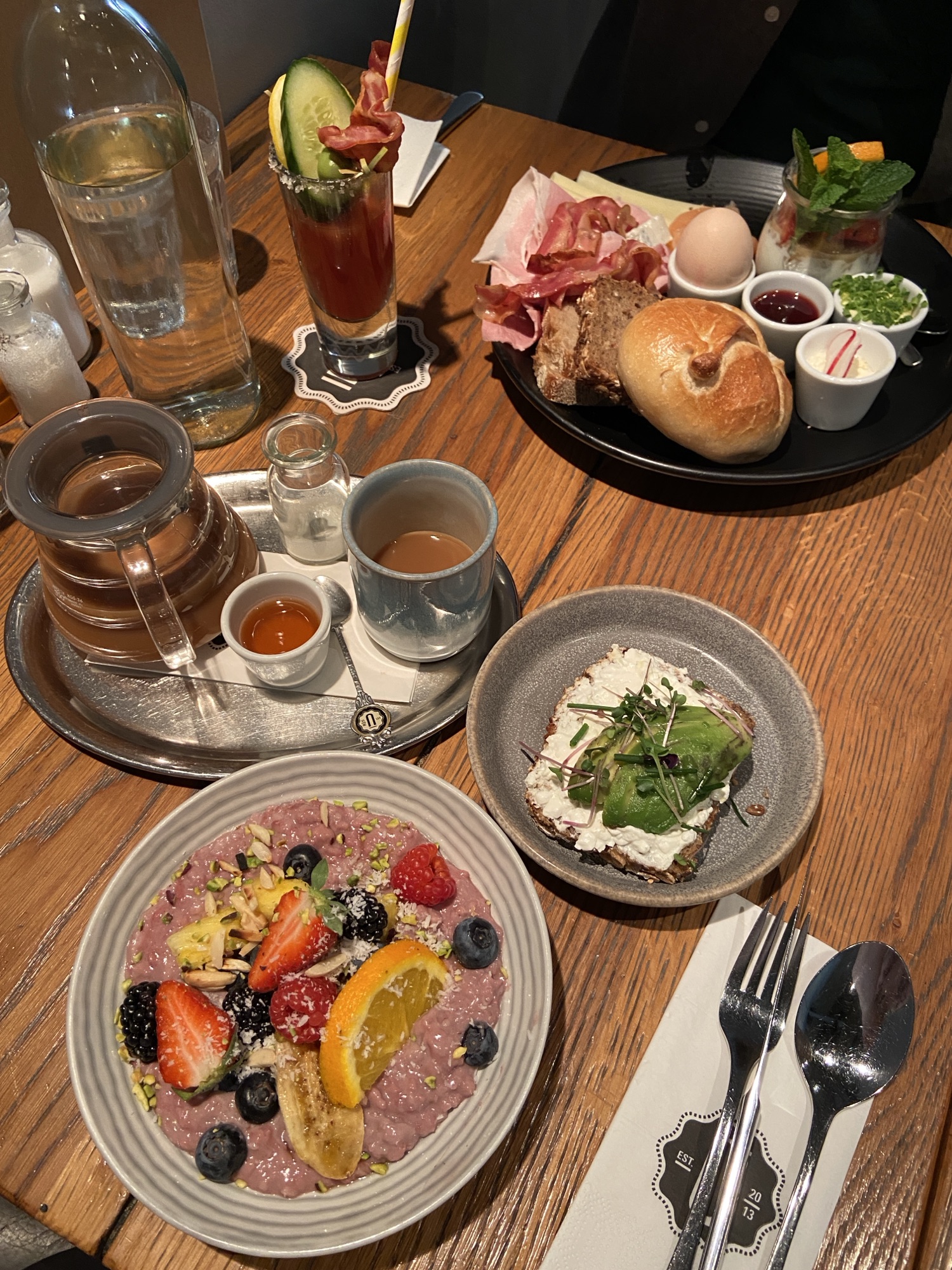Brunch på ULRICH i Wien