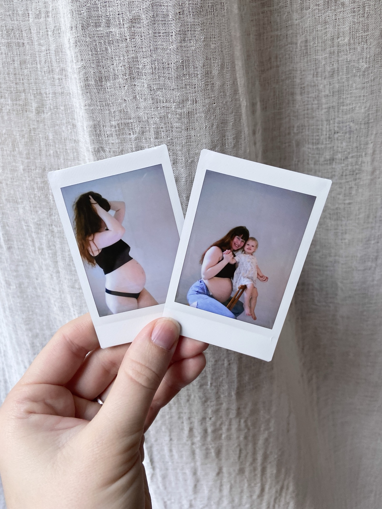 Gravidbilder Polaroids 